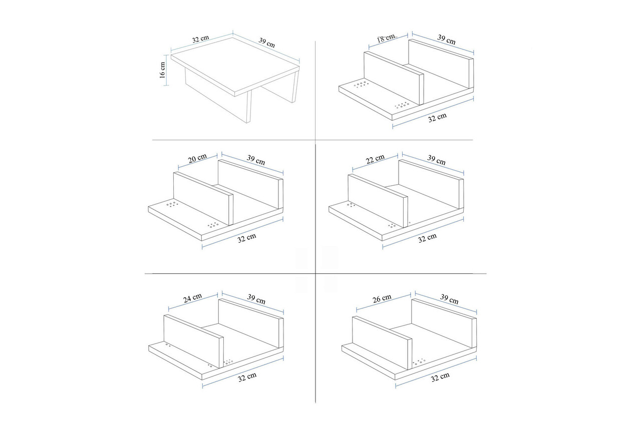 Masuta, Unique Design, 867UNQ1701, Lemn de carpen, Maro - 2 | YEO