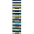 Covor Piano Green/Multi, Flair Rugs, 60x230 cm, lana, verde/multicolor