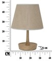 Lampa de masa Storage -B, Mauro Ferretti, 1 x E27, 40W, Ø 25x49 cm, lemn de stejar