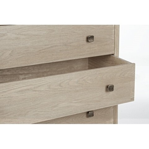 Comoda cu 3 sertare, Alannis, Bizzotto, 80x40x80 cm, lemn de frasin