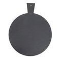 Platou pentru servire pizza Stone, Homla, 43x35 cm, ardezie, negru