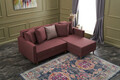 Coltar, Balcab Home, 825BLC1722, Lemn de fag, Rosu claret