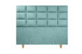 Pat matrimonial, Stockholm, Cubic E, 140x200 cm, saltea tip Pocket, topper memory, Mint