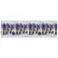 Covor rezistent Webtappeti Lavanda 58 x 240 cm, gri/mov/verde