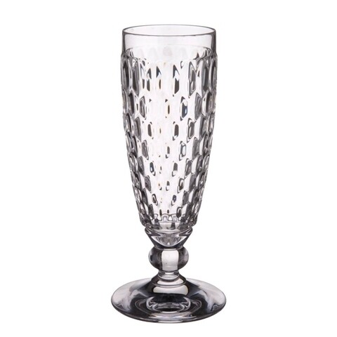Poza Set 4 pahare de sampanie, Villeroy & Boch, Boston, 145 ml, sticla cristal, transparent