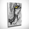 Tablou decorativ, DC142, Canvas, 30 x 40 cm, Multicolor