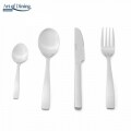 Set tacamuri 24 piese Prague, Heinner Home, inox, argintiu