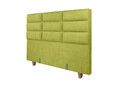 Pat matrimonial, Stockholm, Harmony E, 180x200 cm, saltea tip Pocket, topper memory, Verde