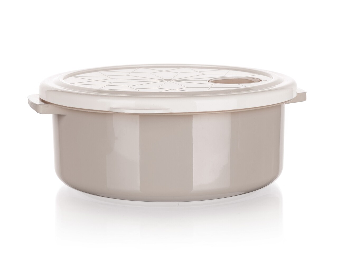 Caserola Pentru Microunde Culinaria Latte, Banquet, 1500 Ml, Plastic
