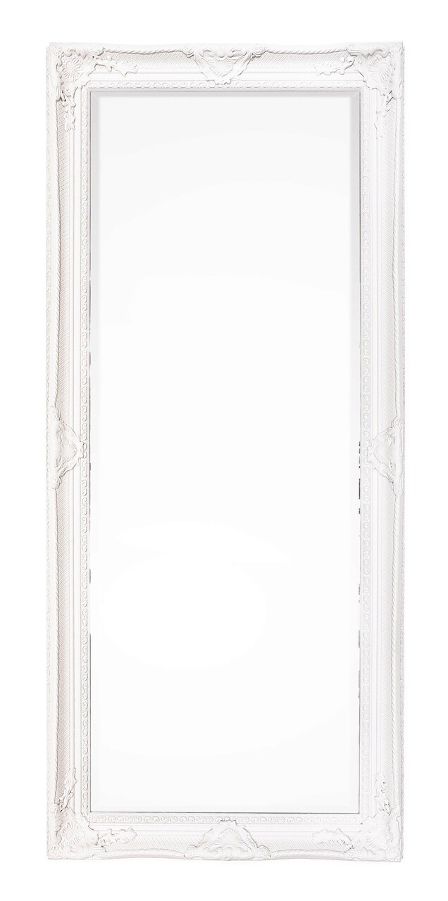 Oglinda Decorativa Miro, Bizzotto, 80 X 180 Cm, Lemn De Molid, Crem