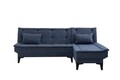 Coltar, Unique Design, 867UNQ1913, Lemn de carpen, Albastru navy