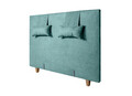 Pat matrimonial, Stockholm, Classic E, 160x200 cm, saltea tip Pocket, topper memory, Mint