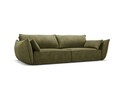 Canapea 3 locuri, Kaelle, Micadoni Home, BL, 208x100x85 cm, poliester chenille, verde