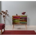 Comoda Mikro 726, Vella, 90x45x86 cm, multicolor