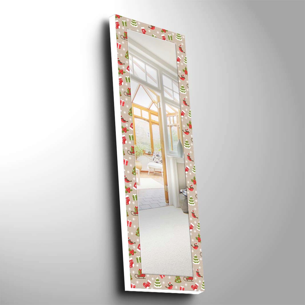 Oglinda Decorativa, YYAYNA-06, 40x120 Cm, Sticla, Multicolor