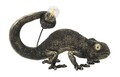 Lampa de masa, Lizard, Mauro Ferretti, 1 x E14, 25W, 37.5 x 16.5 x 22 cm, polirasina, negru/auriu