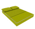 Canapea extensibila Urban Living, 136x80x40 cm, Verde