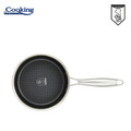 Cratita cu capac 2 L, Titanium, Cooking by Heinner, 18x9 cm, inox/sticla, argintiu