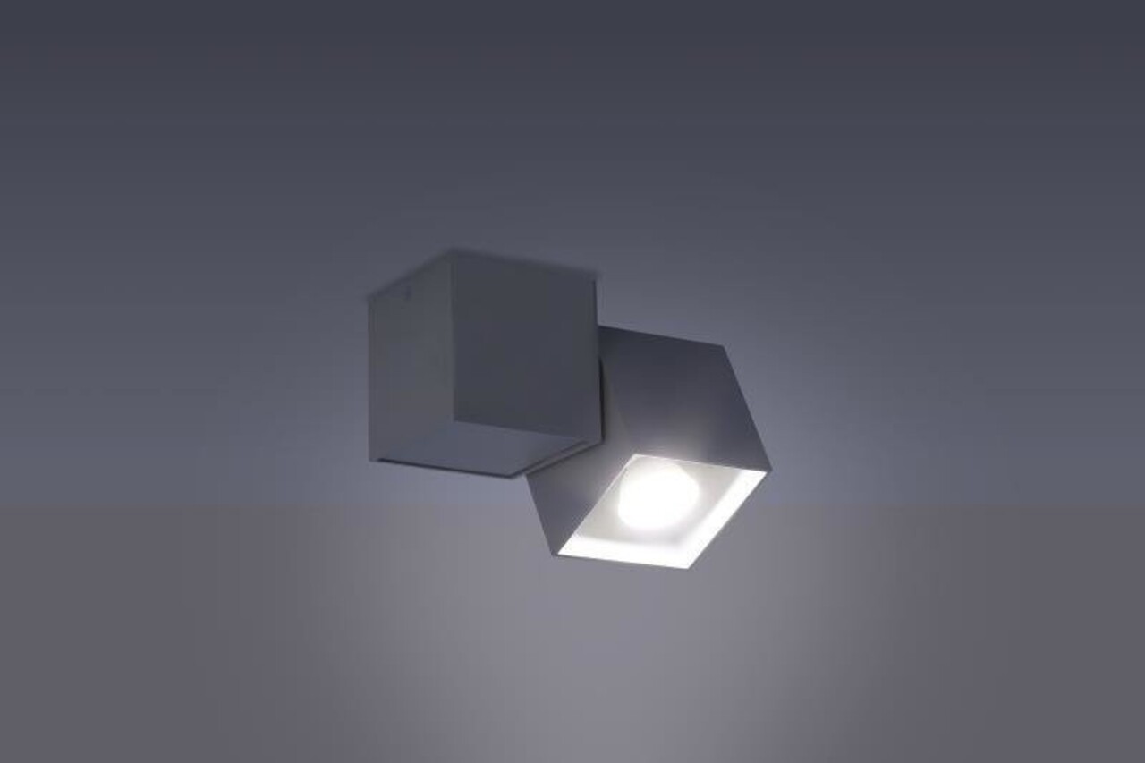 Lampa De Tavan Lampex, Kraft 1 White, GU10, 40W