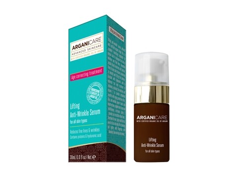 Ser lifting si anti-rid pentru fata, Skin Care, Arganicare, 30 ml