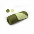 Cuvertura Double Face Alcam, 210 x 220 cm 100% microfibra, olive/lime