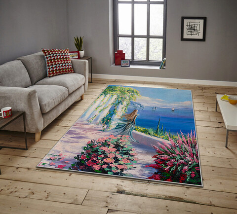 Covor, ASR CRPT-19 , 140x220 cm, Poliester, Multicolor