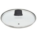 Tigaie saute cu capac, Tefal Elegance, 24 cm Ø, aluminiu/titan