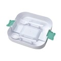 Cutie electrica petru incalzirea pranzului Lunch Box BC.160A, Beper, 35 W, 1.6 L, alb/verde