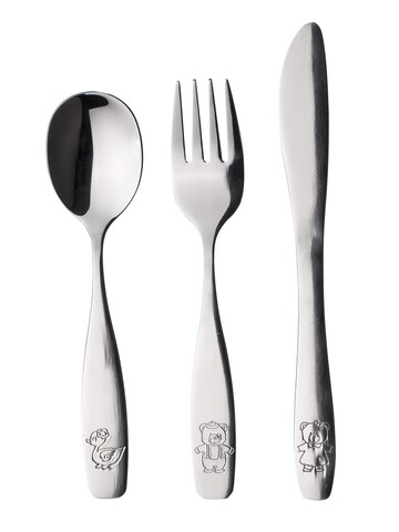 Set tacamuri pentru copii 3 piese Little Friends, Banquet, inox