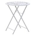 Set mobilier de gradina Lavande, InArt, 3 piese, alb