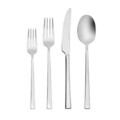 Set tacamuri, Karaca, 216KRC1271, 100% OTEL INOX / , Lingura de masa: 20 x 4,5 cm (6 bucati), Argintiu