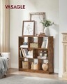 Corp biblioteca Vasagle, 70 x 24 x 190.5 cm, PAL, maro rustic