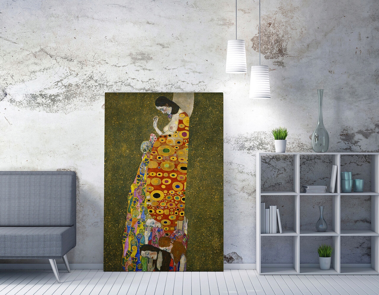 Tablou decorativ, WY143 (50 x 70), 50% bumbac / 50% poliester, Canvas imprimat, Multicolor