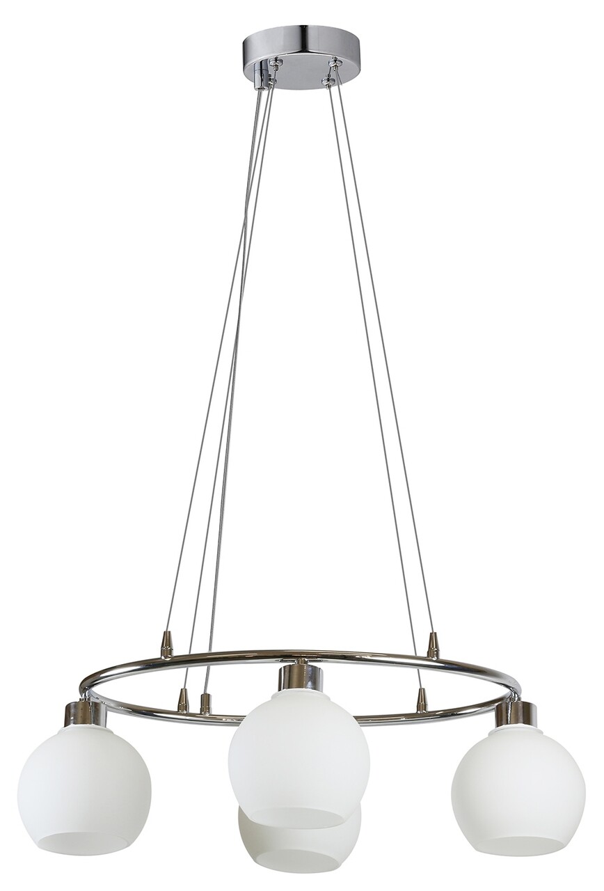 Lustra Josh, Candellux, 56 X 90 Cm, 4 X E27, 40W, Crom