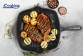 Tigaie grill Marble, Cooking by Heinner, 26.5x4.5 cm, fonta emailata, gri