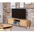 Set mobilier living 3 piese, comoda, comoda tv si masuta, Motto 200, Vella, atlantic pine