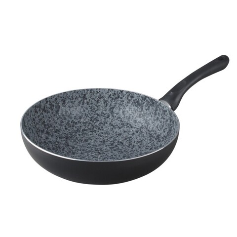 Tigaie wok Muhler, MR-2882GG, aluminiu/invelis din granit, 28 x 8 cm