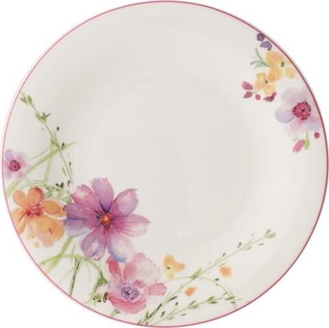 Farfurie pentru desert Mariefleur Basic, Villeroy & Boch, 21 cm, portelan premium