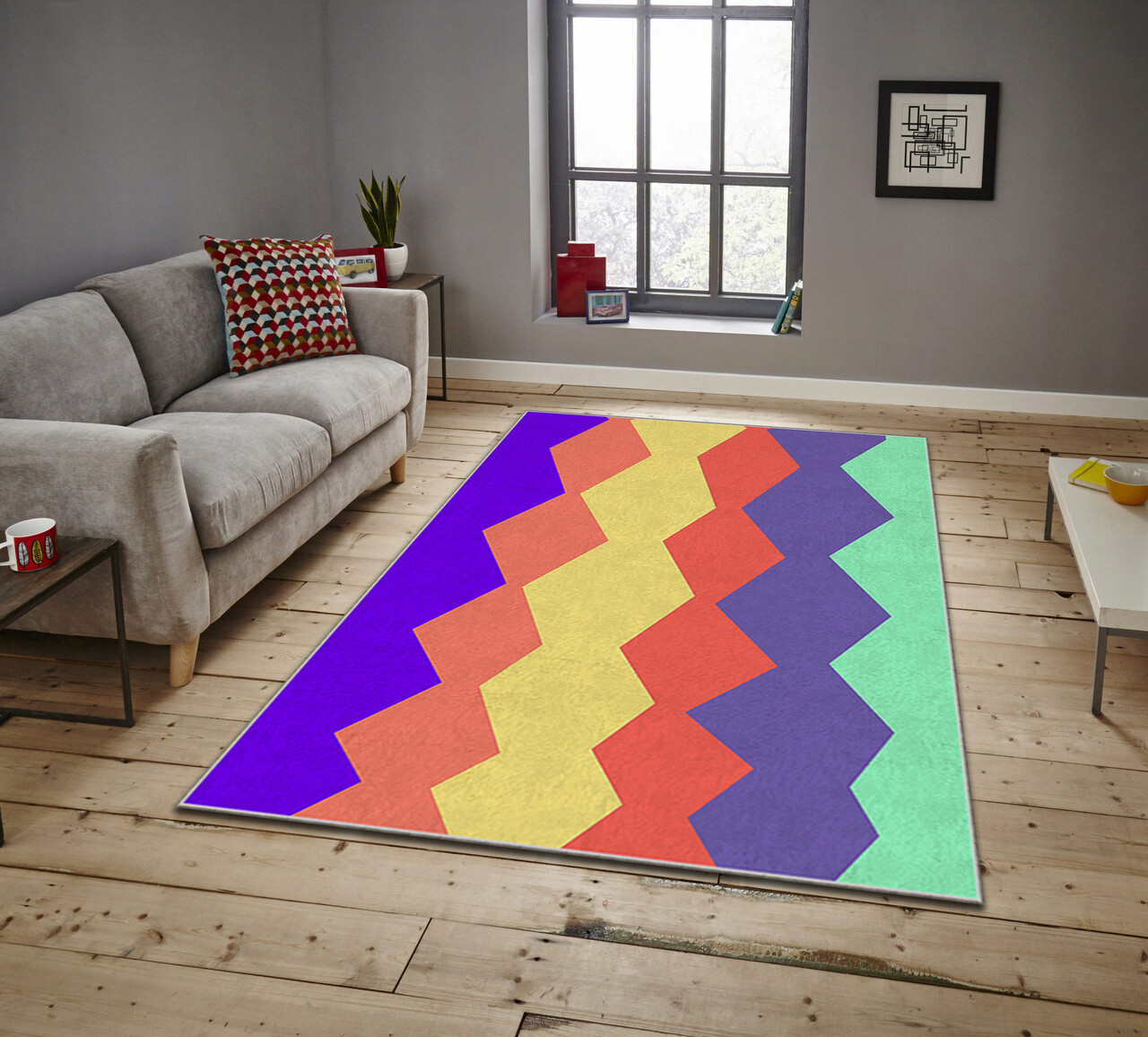 Covor, ASR CRPT-87 , 180x280 cm, Poliester, Multicolor