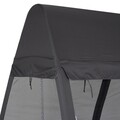 Hamac cu plasa de tantari, Halie, 233 x 137 x 202 cm, negru/gri