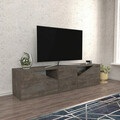 Comoda TV, Retricy, Carson, 160x35.3x40 cm, PAL, Wenge