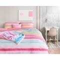 Lenjerie de pat pentru doua persoane Kimli Multi, Royal Textile, 100% bumbac