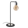 Lampa de masa, Alby, 525NOR2170, Metal, Negru/Argintiu