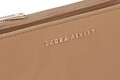 Portofel Gilbert, Laura Ashley, 15x3x10 cm, piele ecologica, camel