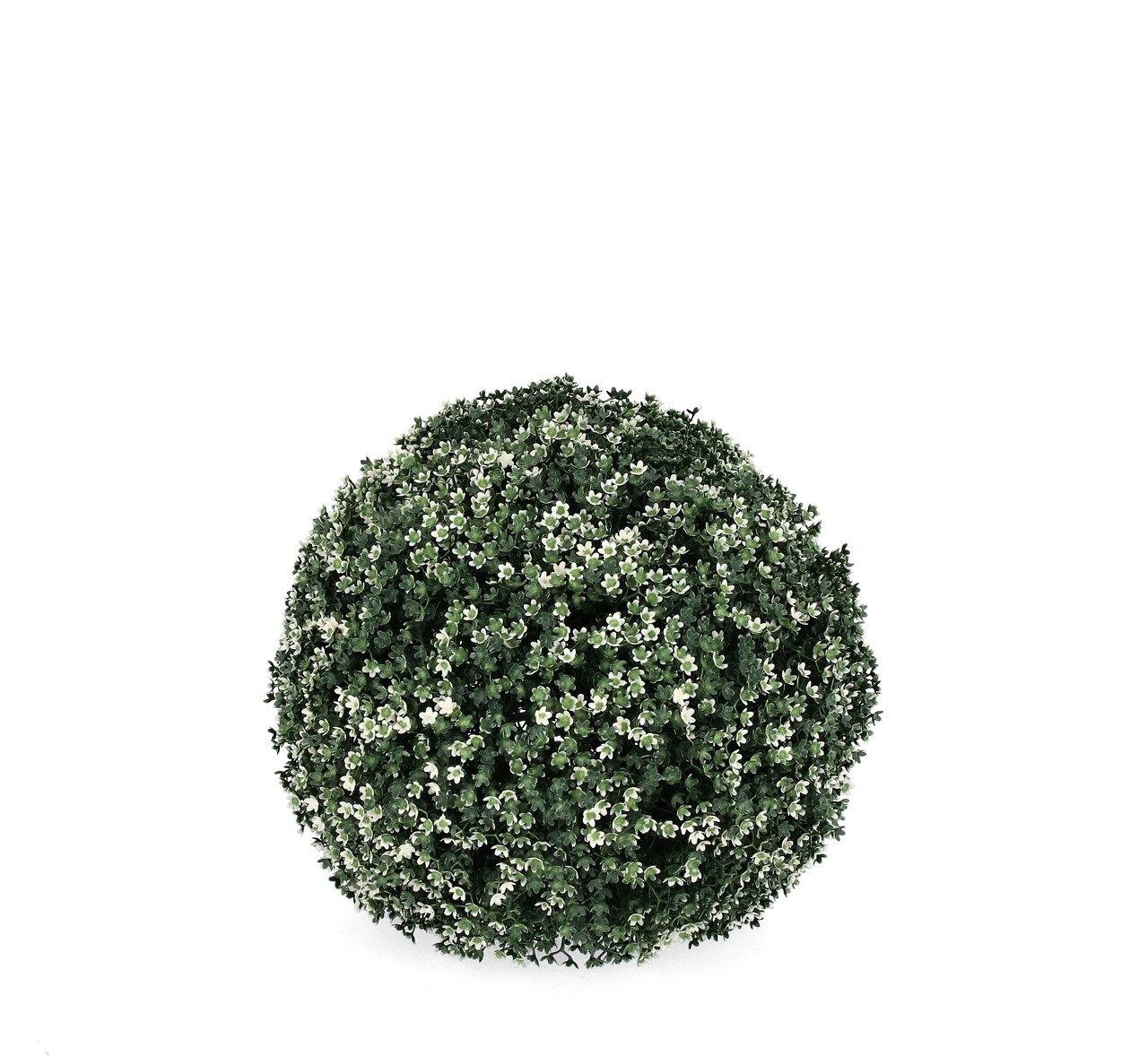 Planta artificiala in forma de sfera Gypsophilia, Bizzotto, D33 cm, polietilena, rezistenta la soare, verde
