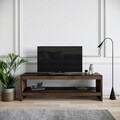 Comoda TV Neostill TV301, 140 x 40 x 45 cm, walnut