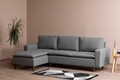 Coltar, Futon, 859FTN2125, Metal , Gri deschis