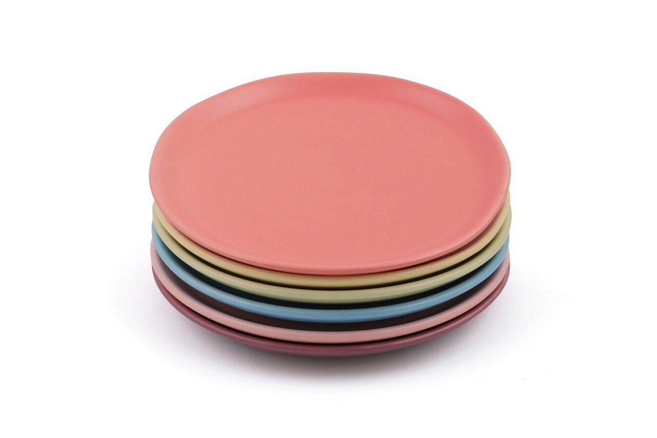 Set Farfurii Pentru Desert, Keramika, 275KRM1585, Ceramica, Multicolor