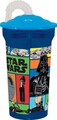 Recipient apa cu pai Star Wars, Disney, 350 ml, plastic, multicolor