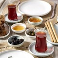 Set de mic dejun, Karaca, 216KRC1255, 100% PORCELAN / , Placă de serviciu: 21,5 x 21,5 cm (6 bucăți), Multicolor